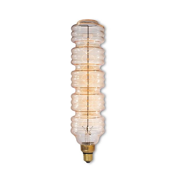 Bulbrite 60-Watt Water Bottle Incadescent Medium Based (E26) Grand Filament Light Bulb Nostalgic 2200k 137501